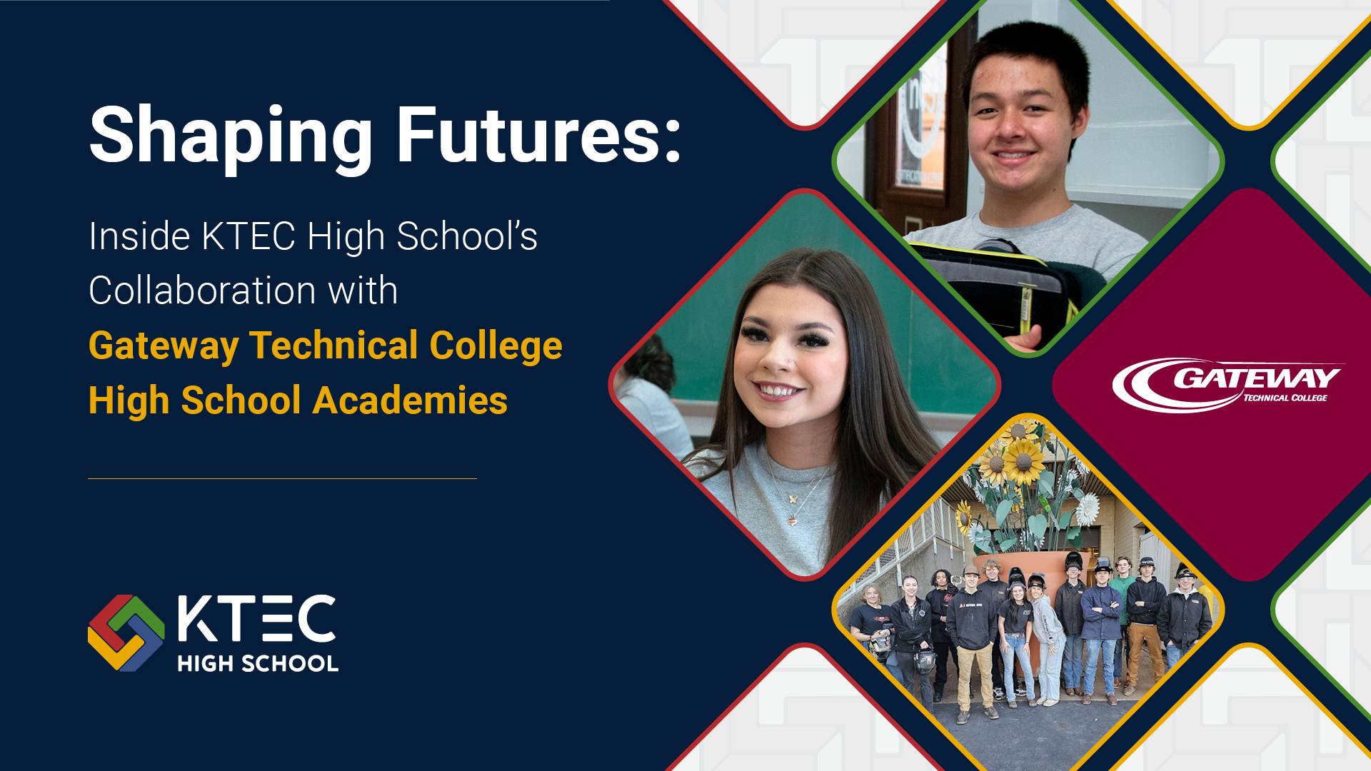 Shaping Futures: Inside KTEC High School’s Collaboration with Gateway Technical College High School Academies